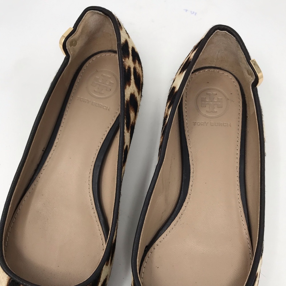 Tory Burch Elizabeth Point Toe Ballet Flats Shoes - Picture 5 of 8